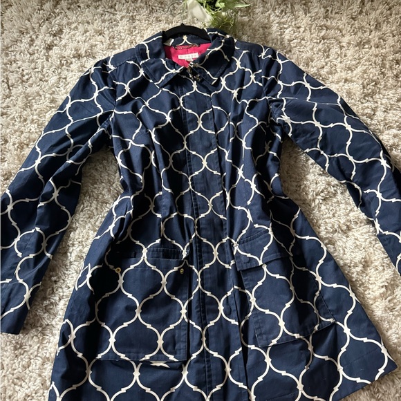 Charter Club Navy and Pink Coat - Picture 1 of 6